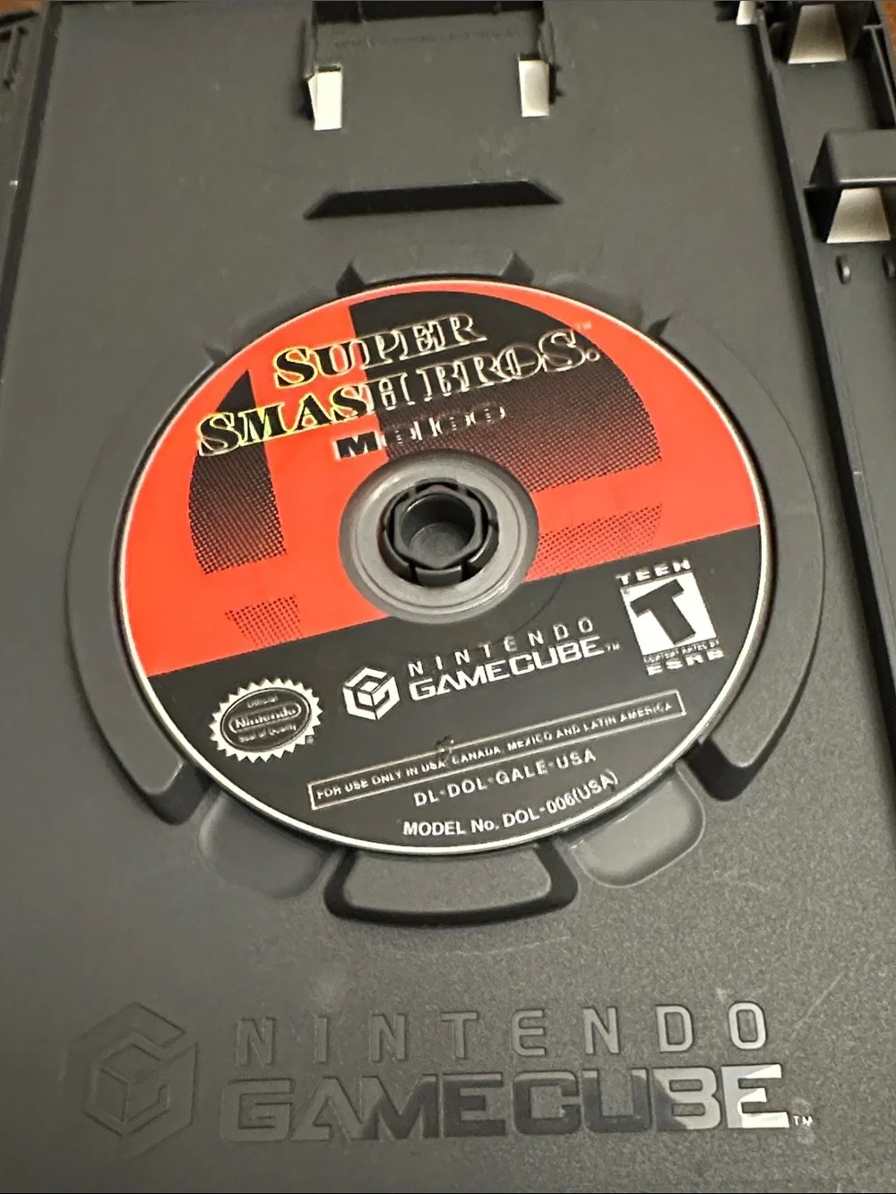 Nintendo GameCube Super Smash Bros. Melee Complete Case Manual & Game